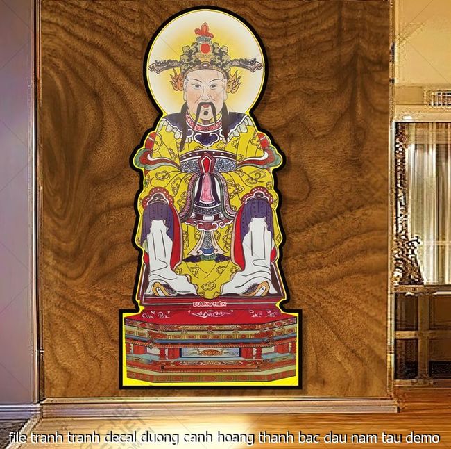 tranh phong tho file tranh tranh decal duong canh hoang thanh bac dau nam tau